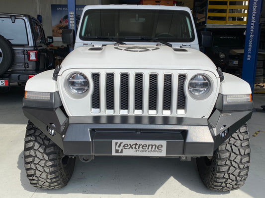 PARAURTI ANTERIORE USO GRAVOSO JEEP WRANGLER JL OMOLOGABILE