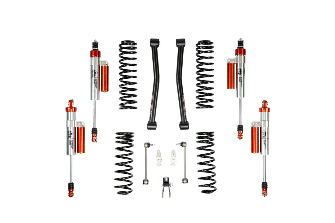 KIT ASSETTO 2" REGOLABILE - PNEUMATICI FINO A 33" OMOLOGABILE JEEP WRANGLER JK