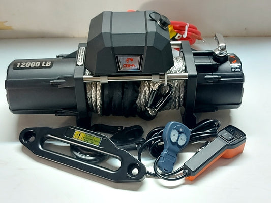 VERRICELLO ELETTRICO 12v 12000 libre - CAVO SINTETICO