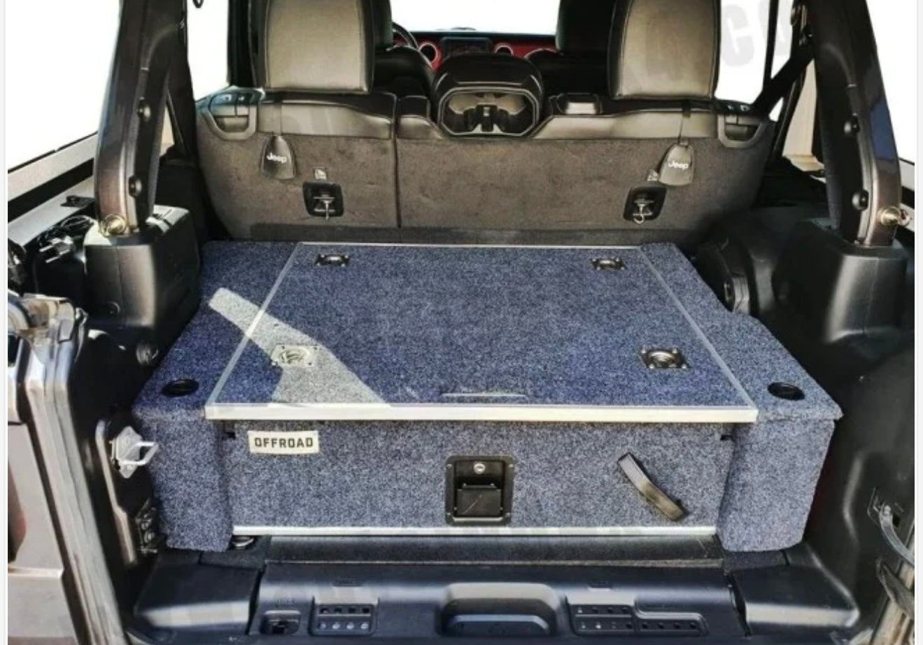 CASSETTO BAULE PER JEEP WRANGLER JK 2007-2018