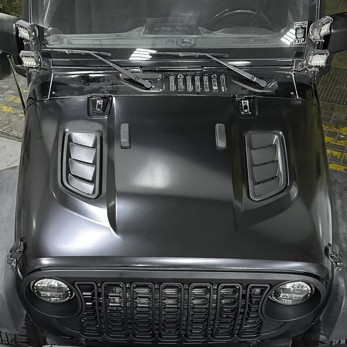 COFANO JEEP WRANGLER JK STILE JL