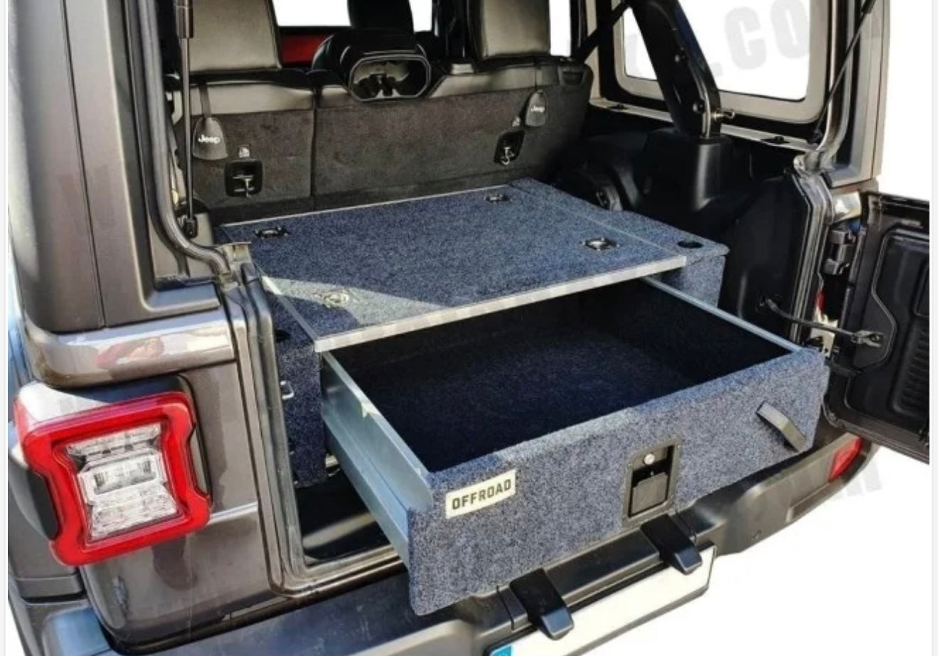 CASSETTO BAULE PER JEEP WRANGLER JK 2007-2018