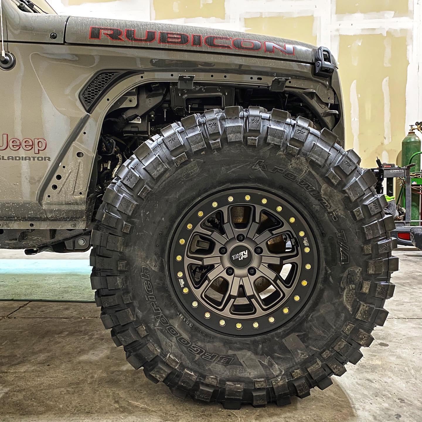 CERCHIO DIRTY LIFE DT-1 9303 17” 5x127 ET-12mm 78.1mm JEEP WRANGLER JK JL