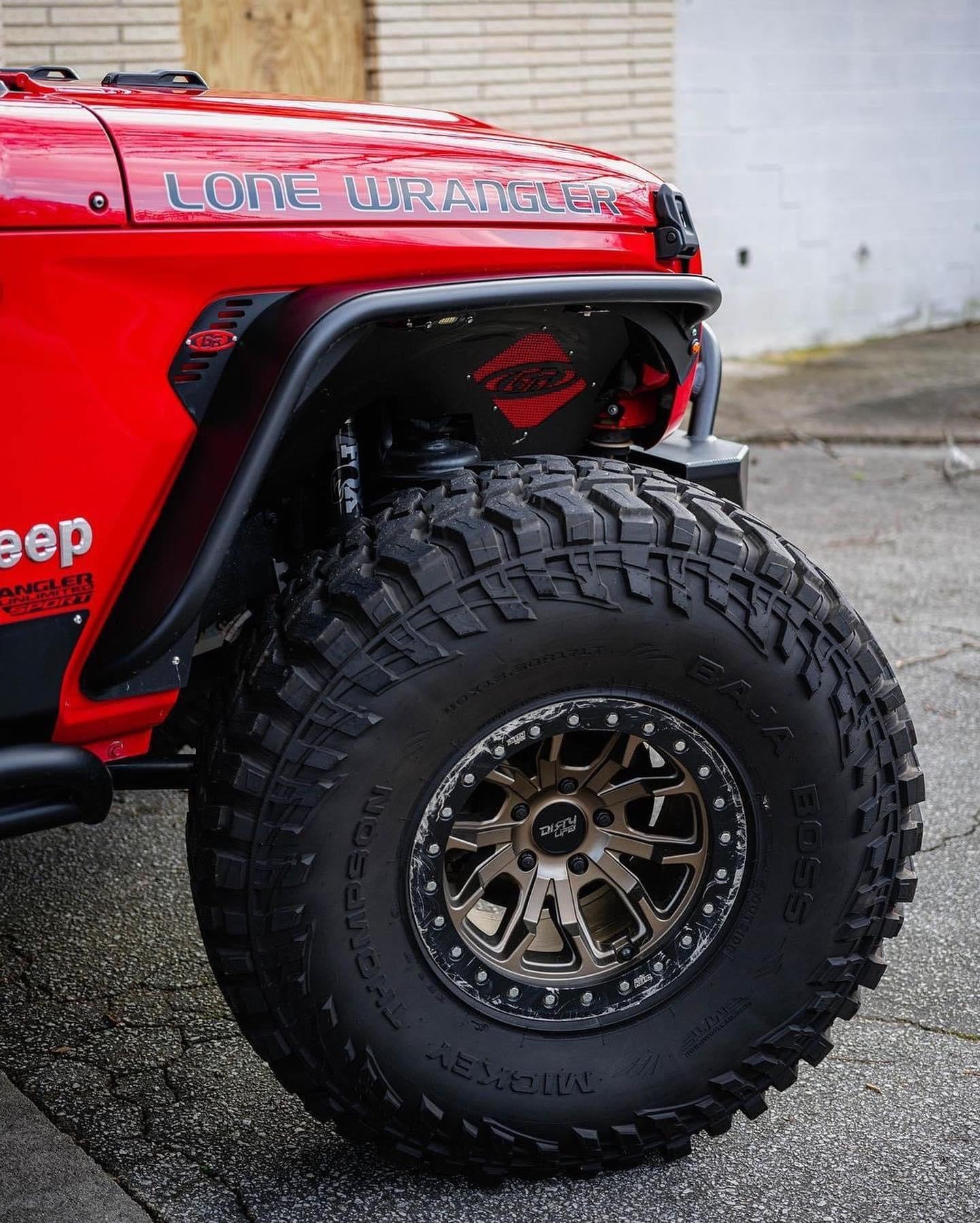CERCHIO DIRTY LIFE DT-1 9303 17” 5x127 ET-12mm 78.1mm JEEP WRANGLER JK JL SATIN GOLD
