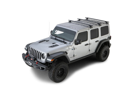 KIT PORTAPACCHI BARRE RHINO RACK SPORTZ JEEP WRANGLER JL 4 porte