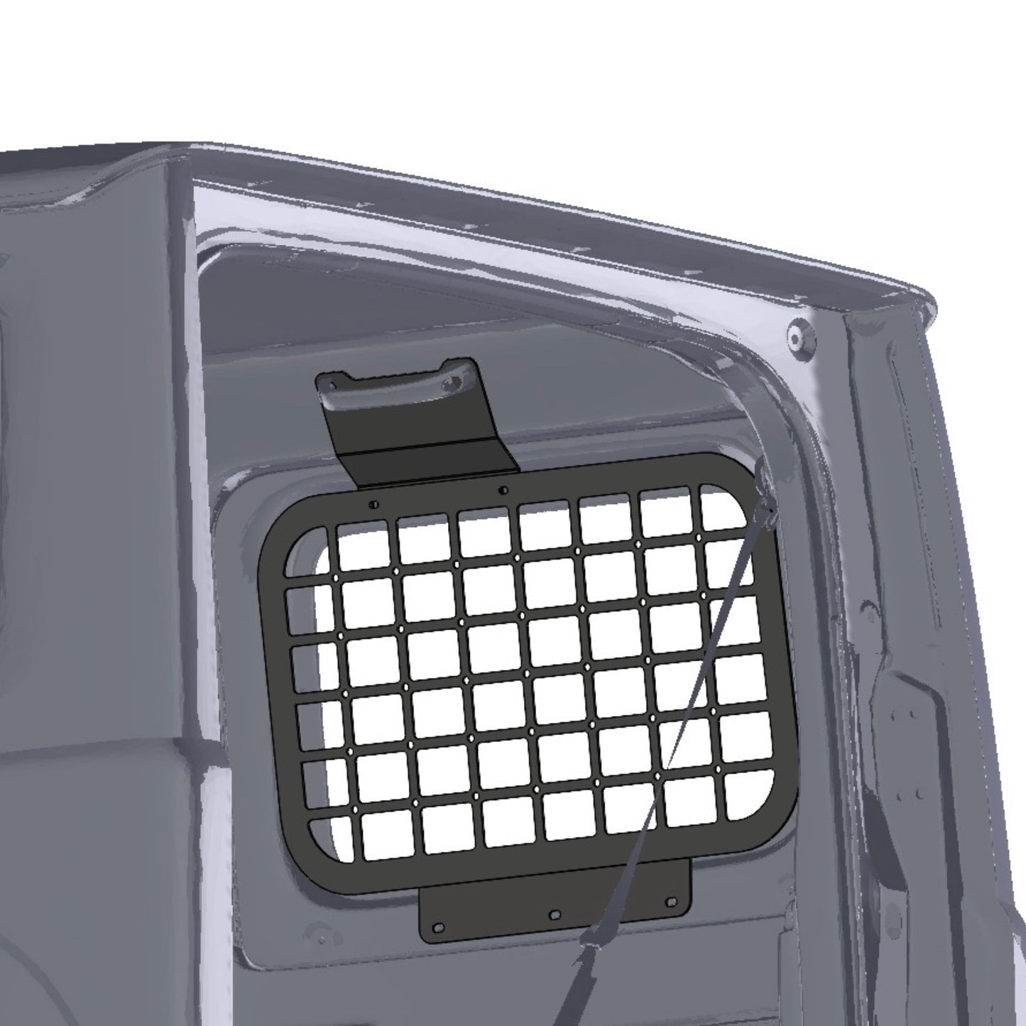 PORTAOGGETTI MOLLE PANEL GRIGLIA LATERALE INTERNA BGA PER SUZUKI JIMNY 2018 IN POI