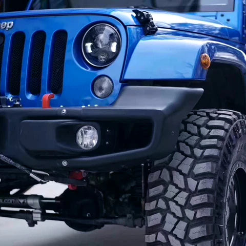 PARAURTI ANTERIORE ANNIVERSARIO ANGOLI ALTI JEEP WRANGLER JK