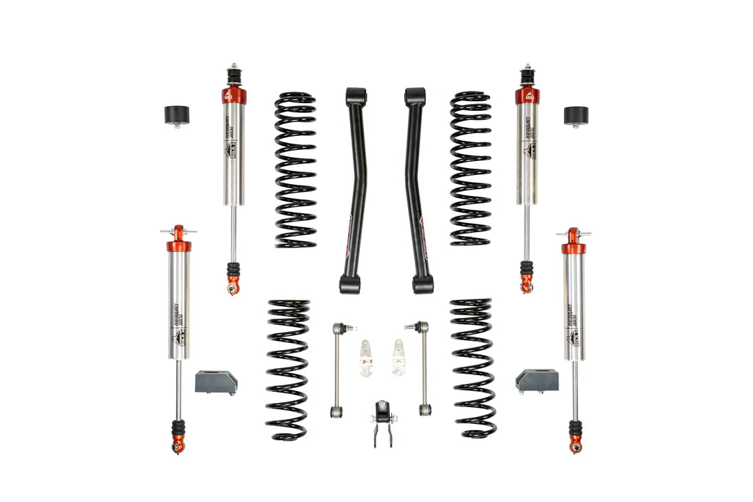 KIT ASSETTO 2" - PNEUMATICI FINO A 35" OMOLOGABILE JEEP WRANGLER JK