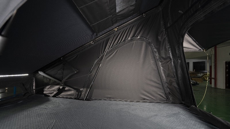 TENDA DA TETTO AUTO IN ALLUMINIO ROOF TENT NERA ST02