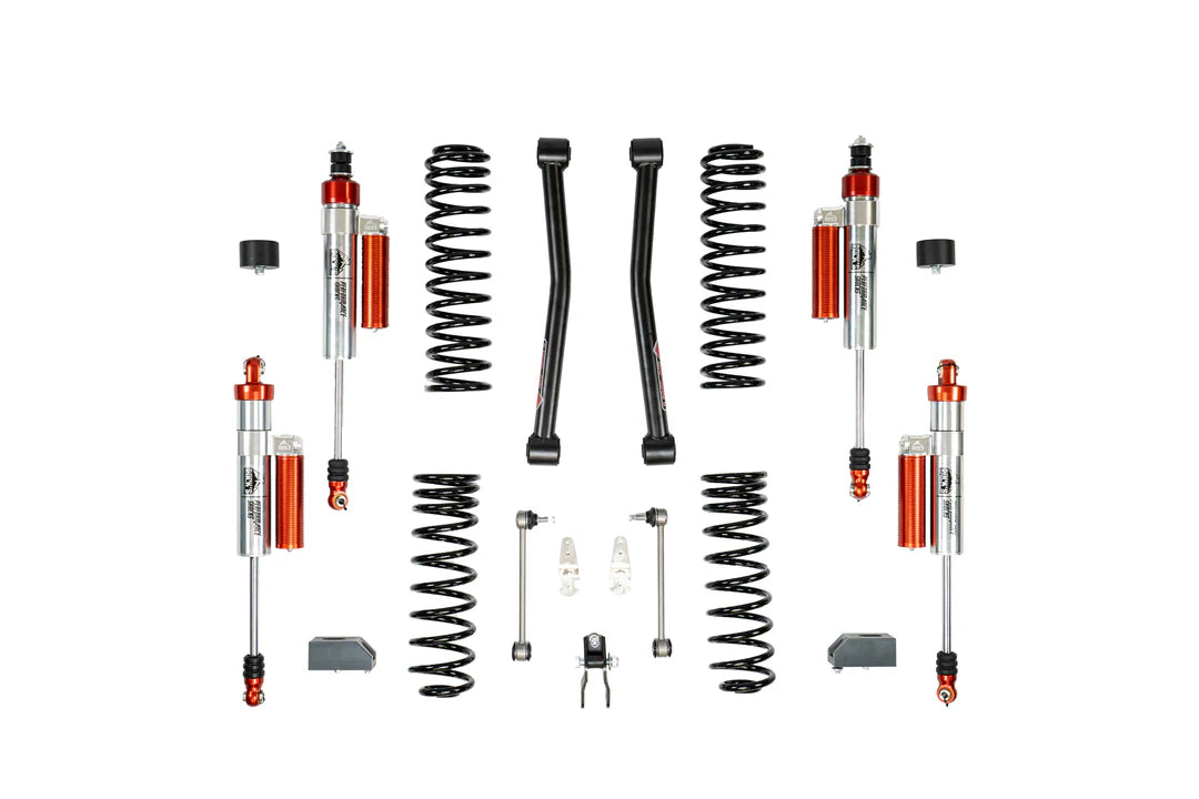 KIT ASSETTO 2" REGOLABILE - PNEUMATICI FINO A 35" OMOLOGABILE JEEP WRANGLER JK