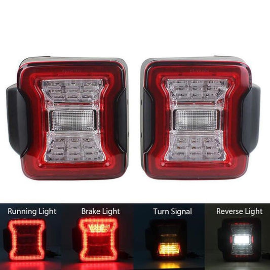 FARI POSTERIORI A LED JEEP WRANGLER JK STILE JL