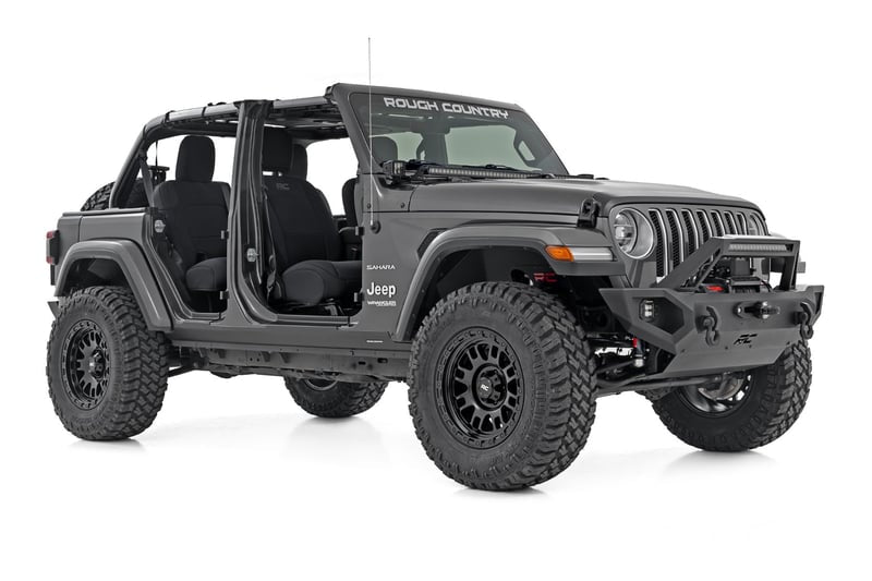 PROTEZIONI CARROZZERIA SOTTOPORTA JEEP WRANGLER JL 4 porte