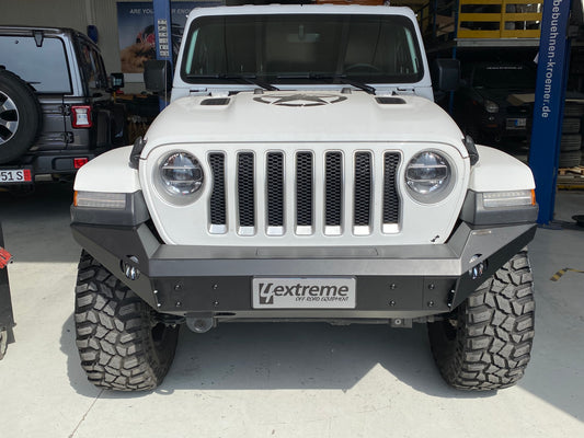 PARAURTI ANTERIORE USO GRAVOSO JEEP WRANGLER JL OMOLOGABILE