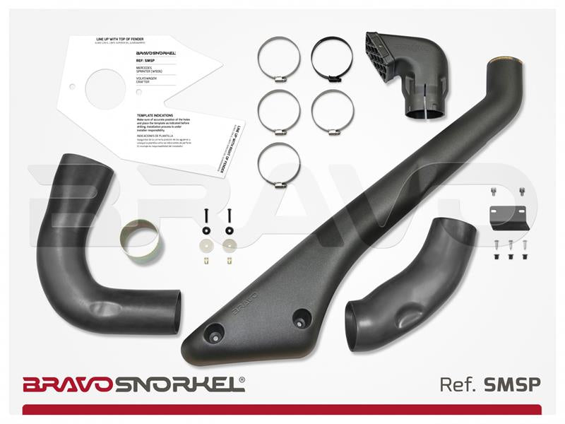 SNORKEL BRAVO MERCEDES SPRINTER W906 VOLKSWAGEN CRAFTER ( 2006-2018 )