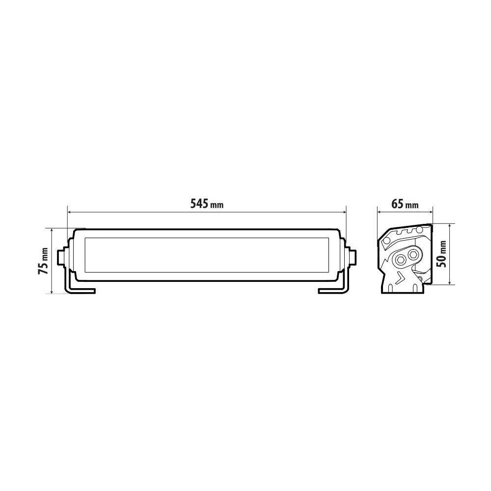 BARRA A LED 54.5 cm