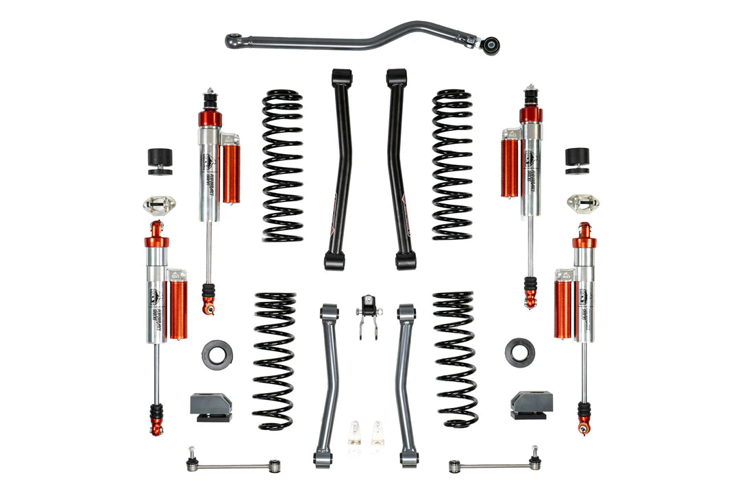 KIT ASSETTO 3" REGOLABILE - PNEUMATICI FINO A 37" OMOLOGABILE JEEP WRANGLER JK