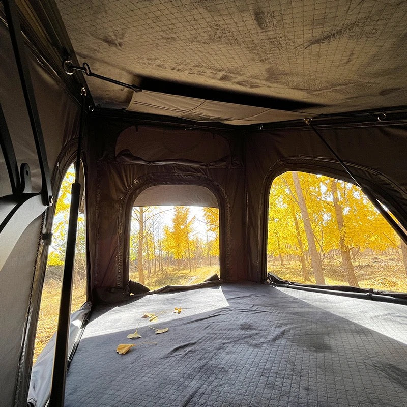 TENDA DA TETTO AUTO IN ALLUMINIO ROOF TENT NERA ST02