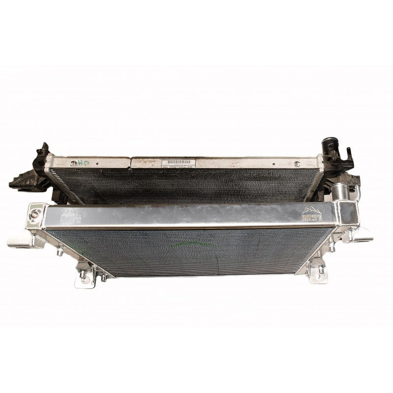 RADIATORE MAGGIORATO ALLUMINIO JEEP WRNAGLER JK 2.8 CRD