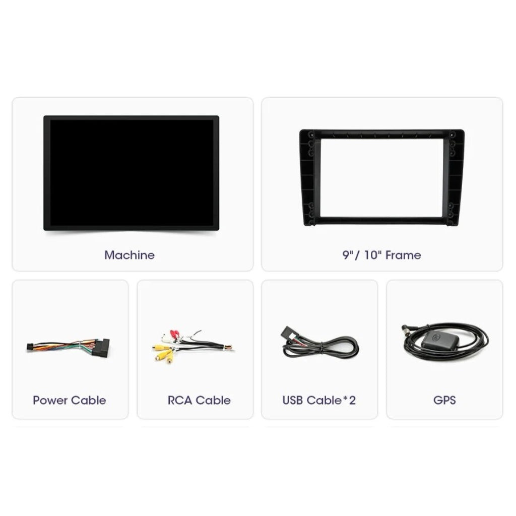AUTO RADIO LCD 13” GPS BLUETOOTH CARPLAY UNIVERSALE ANDROID 13 2DIN TOUCH SCREEN