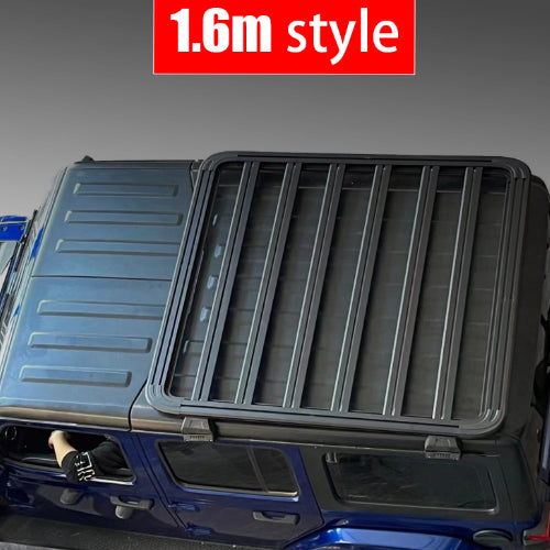 PORTAPACCHI IN ALLUMINIO JEEP WRANGLER JL 1.60 M x 1.40 M