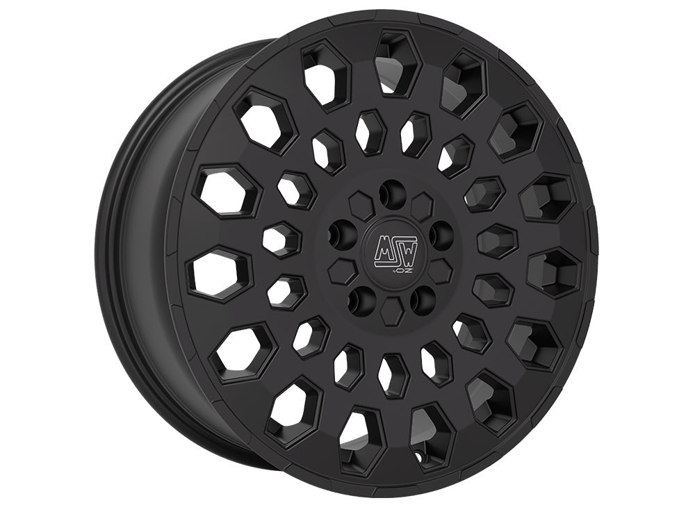 CERCHIO MSW 99 VAN MATT BLACK 17x8 JEEP WRANGLER JK JL E GLADIATOR JT