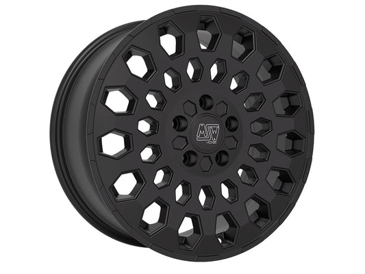 CERCHIO MSW 99 VAN MATT BLACK 17x8 JEEP WRANGLER JK JL E GLADIATOR JT