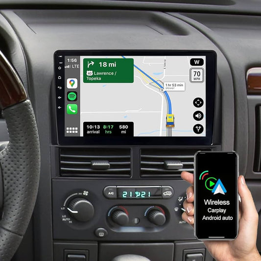 AUTO RADIO LCD 9” CARPLAY JEEP GRAND CHEROKEE WJ