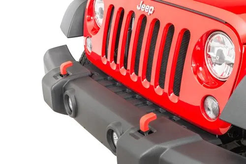 COPERTURE ROSSE GANCI PARAURTI USA JEEP WRANGLER JK