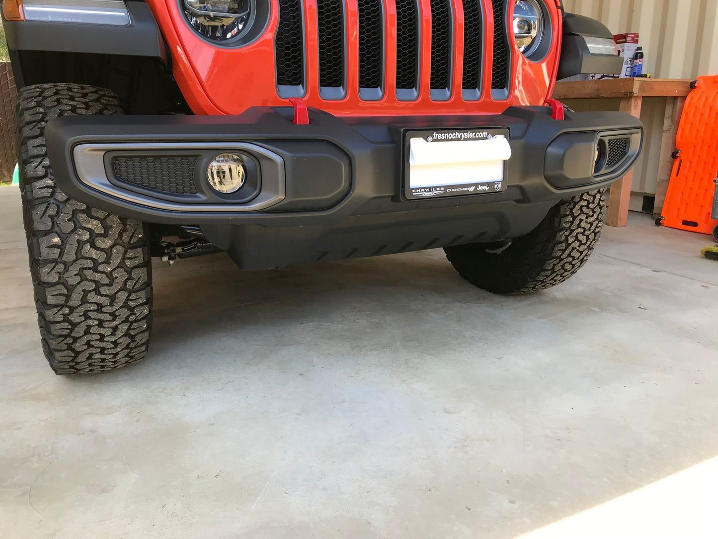 PARAURTI IN PLASTICA USA ANNIVERSARIO JEEP WRANGLER JL E GLADIATOR JT