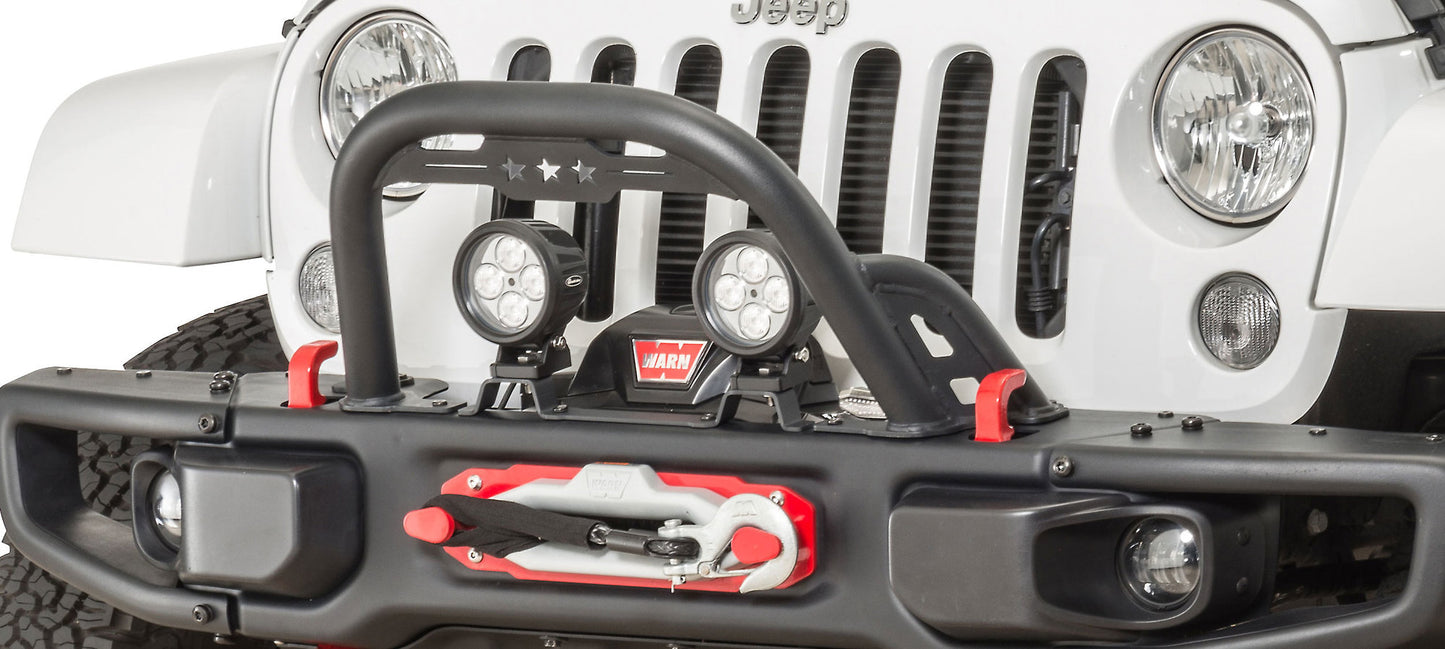 SUPPORTI FARELLI PARAURTI ANTERIORE ANNIVERSARIO JEEP WRANGLER JK