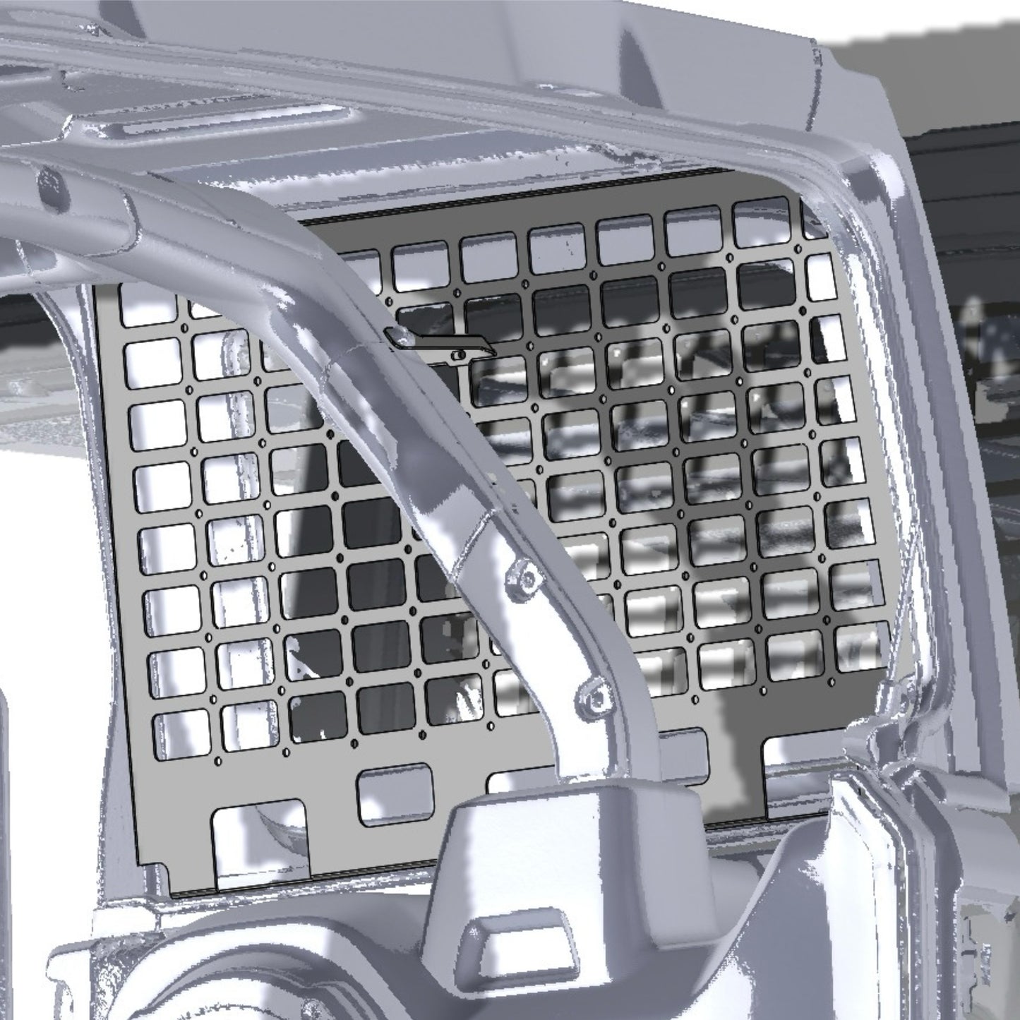 PORTAOGGETTI MOLLE PANEL INTERNO HARD TOP JEEP WRANGLER JL 4 porte