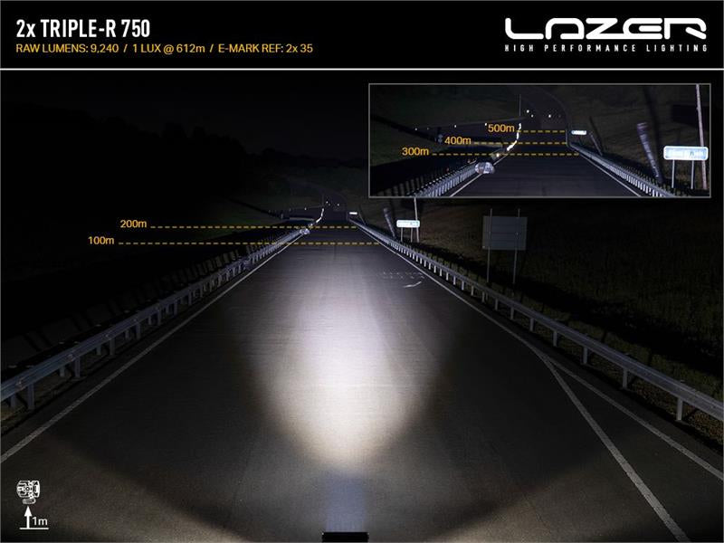 KIT INTEGRAZIONE FARI LAZER TRIPLE-R 750 VW TRANSPORTER T6 STARTLINE