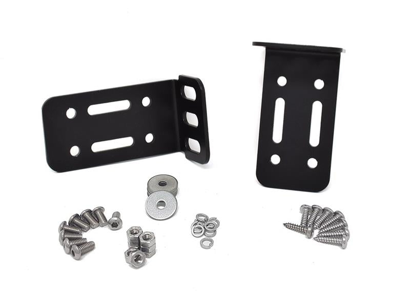 LAZER KIT SUPPORTO FARI PER TARGA, UNIVERSALE