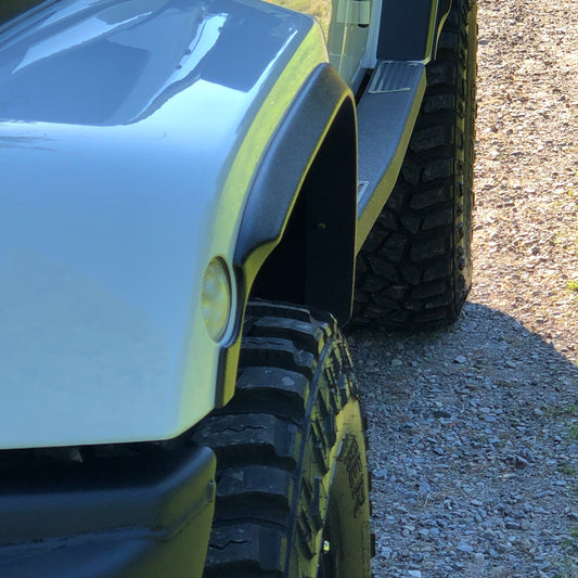 KIT PARAFANGHINI AGGIUNTIVI PARAFANGHI JEEP WRANGLER JK 2,5 CM