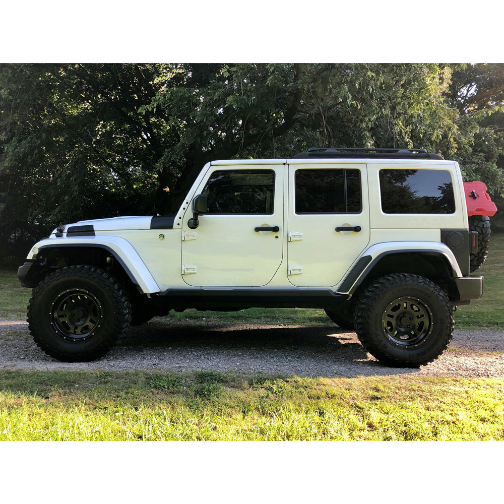 KIT PARAFANGHINI AGGIUNTIVI PARAFANGHI JEEP WRANGLER JK 2,5 CM