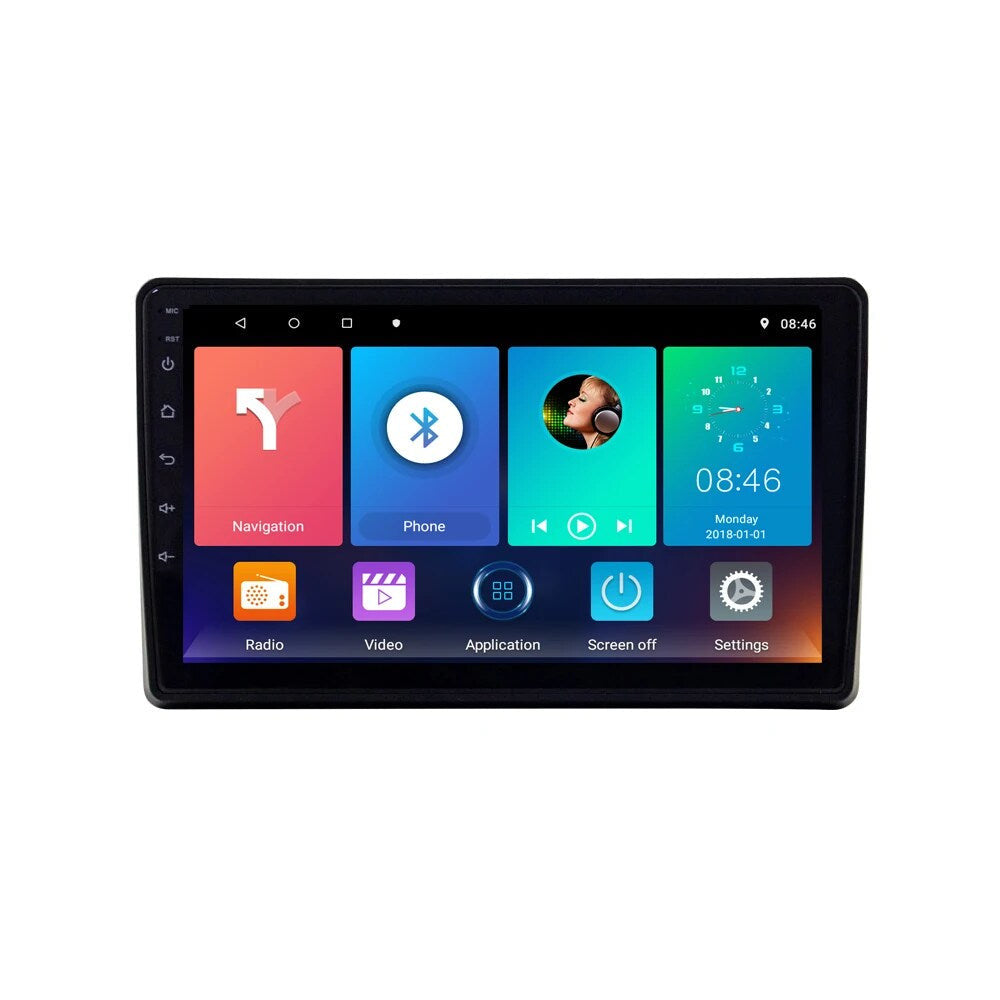 AUTO RADIO LCD 10” GPS BLUETOOTH CARPLAY UNIVERSALE ANDROID 13 2DIN TOUCH SCREEN