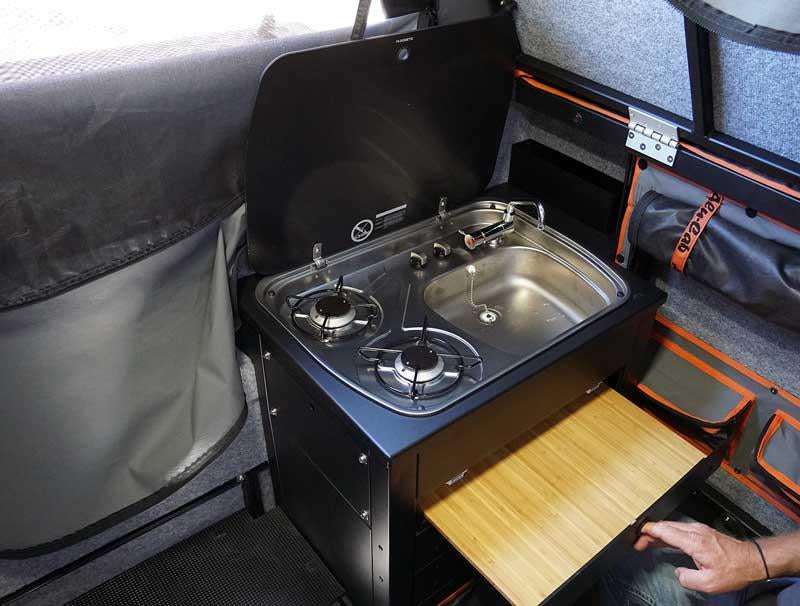 KHAYA CAMPER COMFORT PER 2 PERSONE ALUCAB