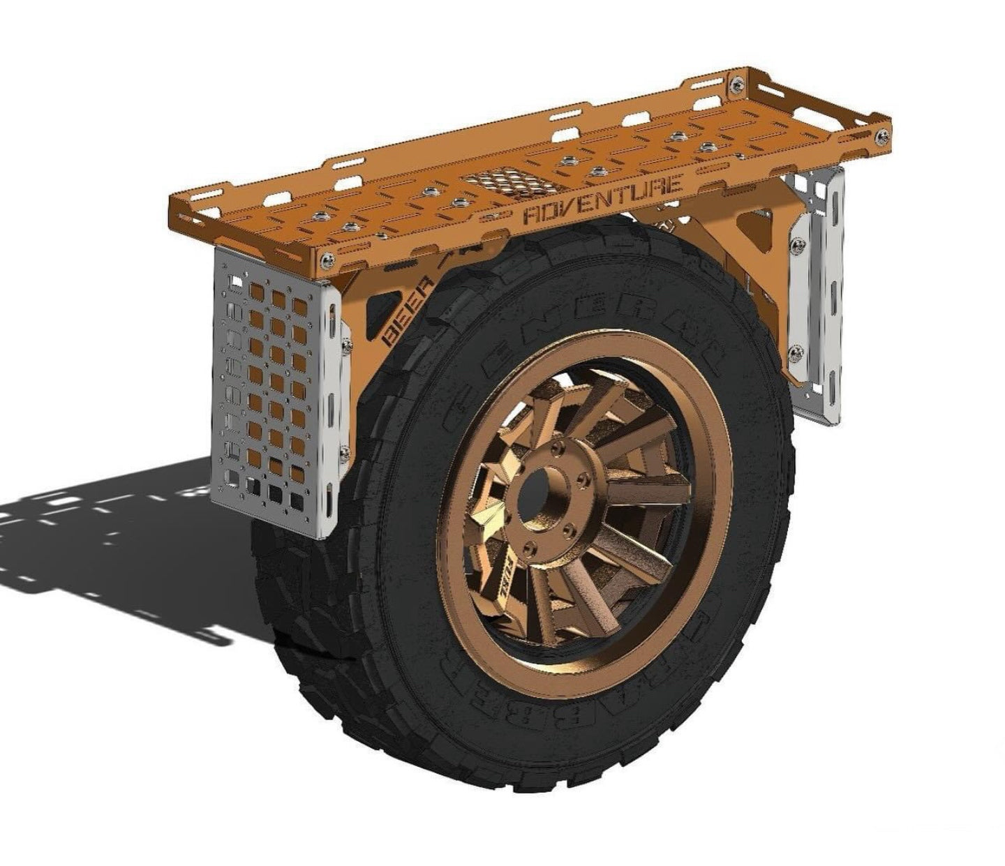 PORTAPACCHI PER RUOTA DI SCORTA BGA CARGO RACK TIRE