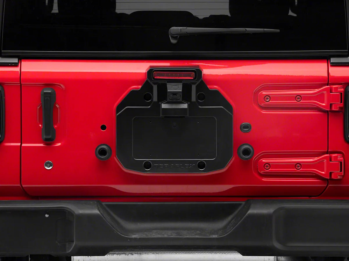 RIMOZIONE RUOTA DI SCORTA TERAFLEX JEEP WRANGLER JL