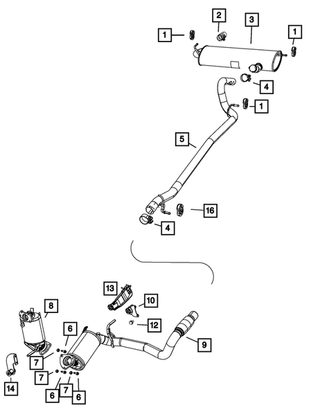 TERMINALE DI SCARICO LATERALE JEEP WRANGLER JK