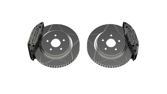 IMPIANTO FRENANTE ANTERIORE MAGGIORATO DISCHI E PINZE TERAFLEX DELTA JEEP WRANGLER JK JL E GLADIATOR JT