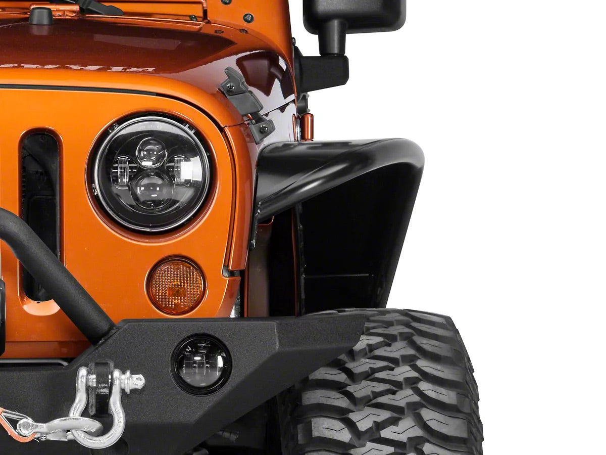 PARAFANGHI FLAT JEEP WRANGLER JK ALLUMINIO 28cm