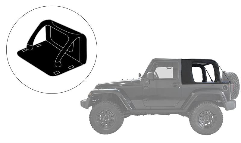 SUNTOP CARGO FINESTRE JEEP WRANGLER JK 2 porte