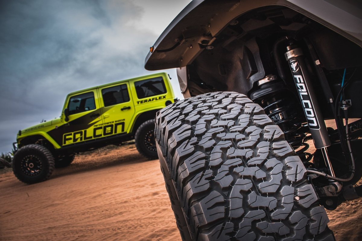 AMMORTIZZATORI TERAFLEX FALCON 2.1 SP2 JEEP WRANGLER JK