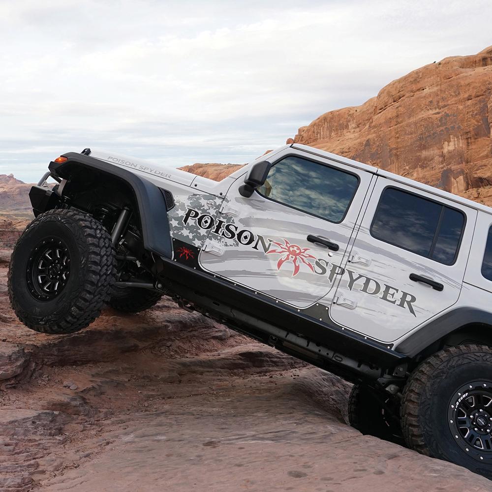 PROTEZIONI SOTTOPORTA JEEP WRANGLER JL 4 porte