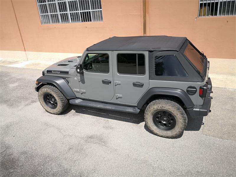SOFT TOP SUNTOP FASTBACK JEEP WRANGLER JL 4 porte