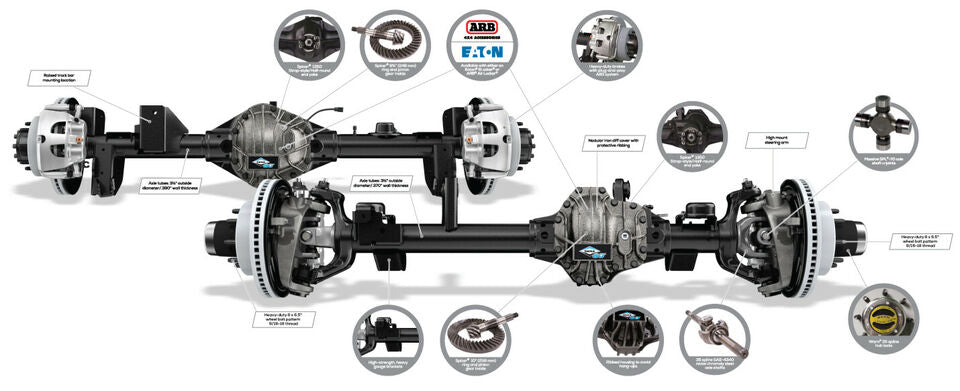 PONTE ASSALE DANA 60 POSTERIORE JEEP WRANGLER JK
