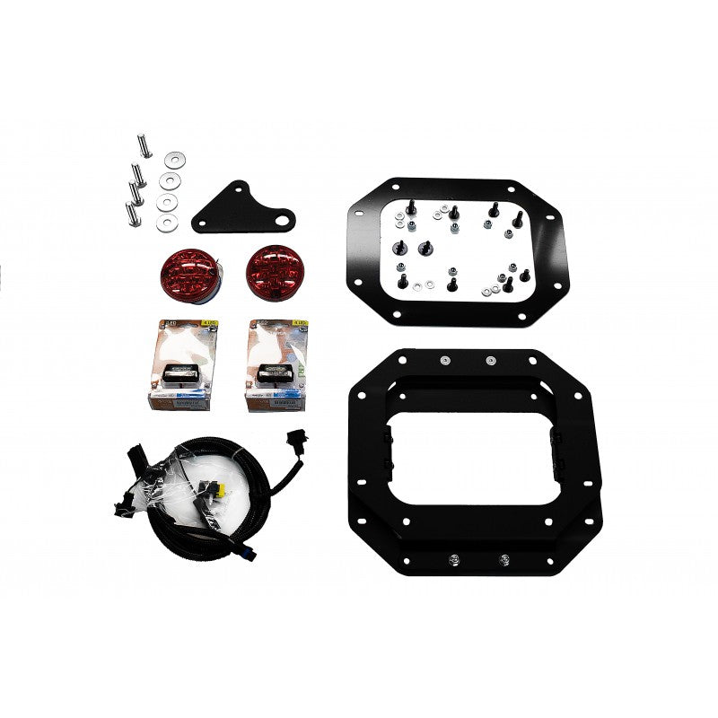 PARAURTI POSTERIORE "STEALTH" OMOLOGABILE JEEP WRANGLER JK