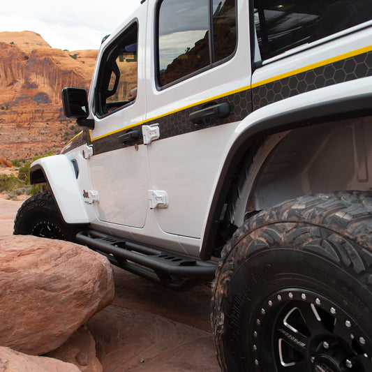 PEDANE SOTTOPORTA SRC JEEP WRANGLER JL 4 porte