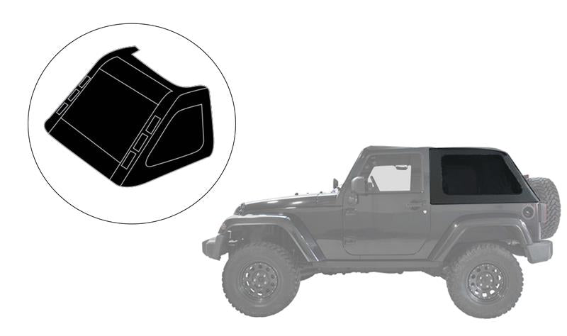 SUNTOP FASTBACK FINESTRE JEEP WRANGLER JK 2 porte